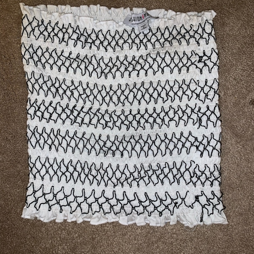 Fashion nova super stretchy tube top